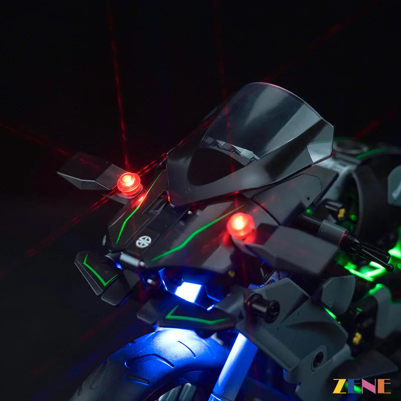 Kit de luces para motocicleta LEGO Kawasaki Ninja H2R n.° 42170