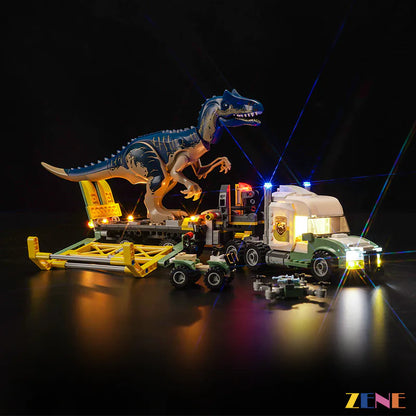 Misiones de dinosaurios LEGO: Camión de transporte de Allosaurus n.° 76966 