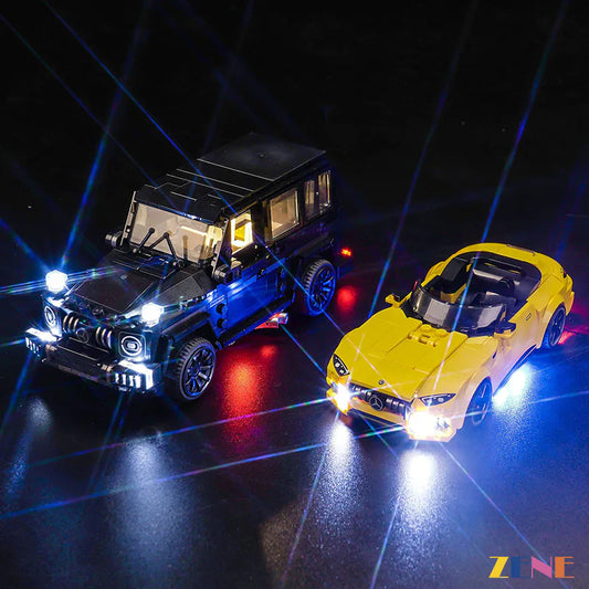 Kit de luces para Mercedes Benz AMG G63 y SL63 LEGO #76924