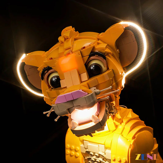 Kit de iluminación para LEGO El Rey León: El joven Simba n.° 43247