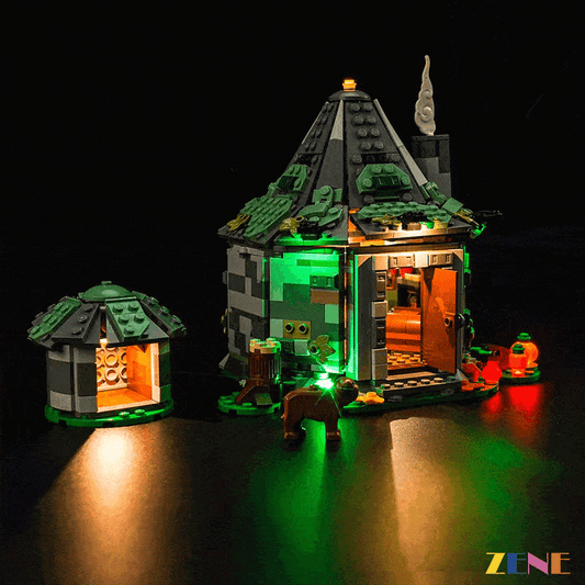 Kit de iluminación para LEGO Cabaña de Hagrid Una visita inesperada n.° 76428 Harry Potter