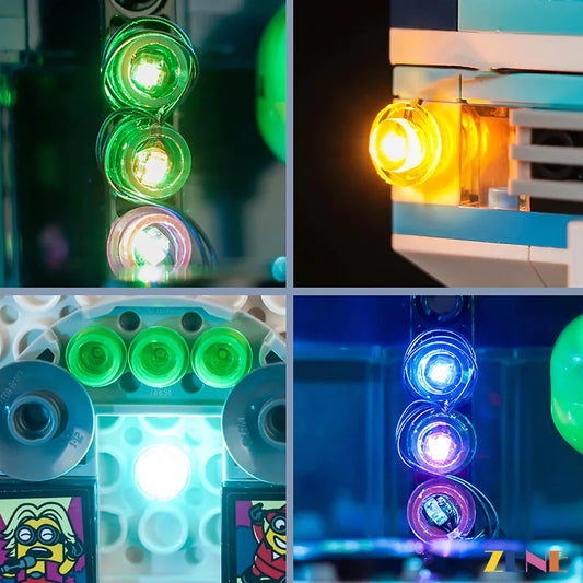 Kit de luces para el autobús musical de los Minions LEGO n.° 75581 