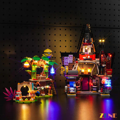 Light Kit for LEGO Minions and Gru's Family Mansion #75583
