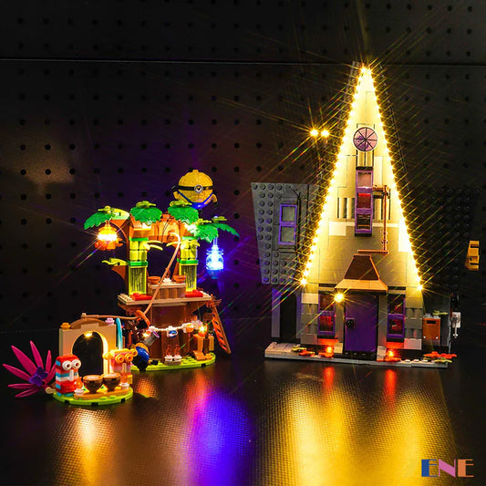 Kit de iluminación para LEGO Minions y la Mansión Familiar de Gru n.° 75583
