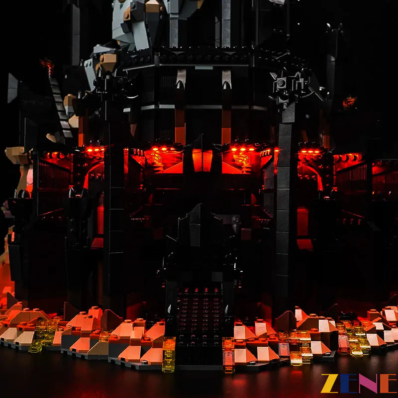 Kit de iluminación para LEGO Barad dur Tower de El Señor de los Anillos n.° 10333 