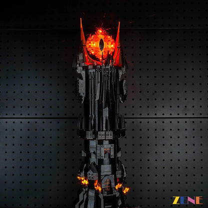 Kit de iluminación para LEGO Barad dur Tower de El Señor de los Anillos n.° 10333 