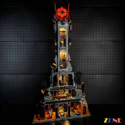 Kit de iluminación para LEGO Barad dur Tower de El Señor de los Anillos n.° 10333 