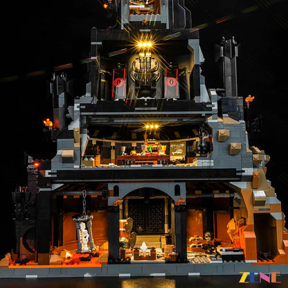 Kit de iluminación para LEGO Barad dur Tower de El Señor de los Anillos n.° 10333 