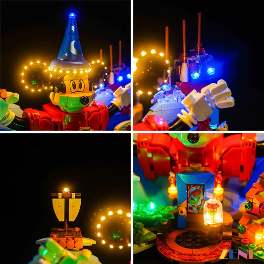 Kit de iluminación para LEGO Ideas Magic of Disney n.° 21352 