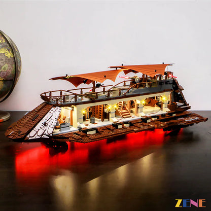 Kit de iluminación para LEGO Star Wars Jabba's Sail Barge n.° 75397