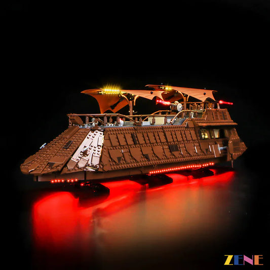 Kit de iluminación para LEGO Star Wars Jabba's Sail Barge n.° 75397