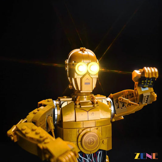 Kit de iluminación para LEGO C-3PO n.° 75398