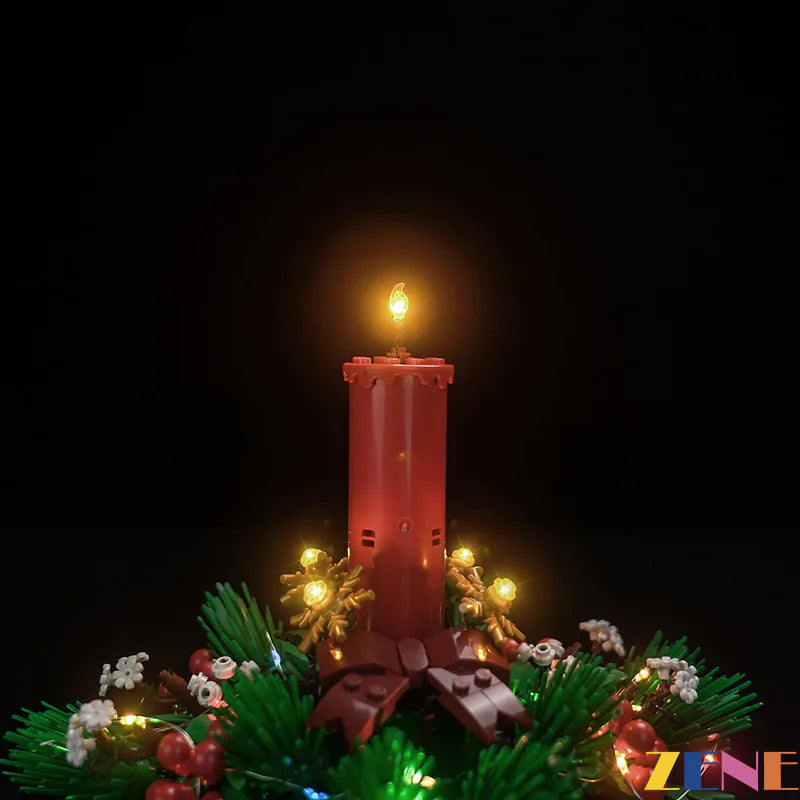 Kit de iluminación para decoración navideña LEGO n.° 40743