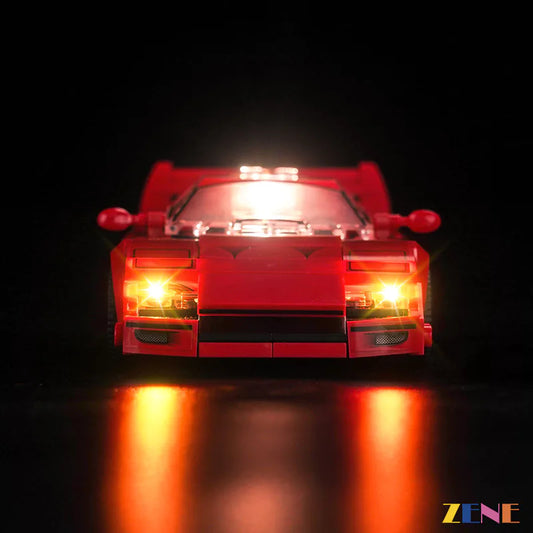 Kit de iluminación para el supercoche LEGO Ferrari F40 n.° 76934