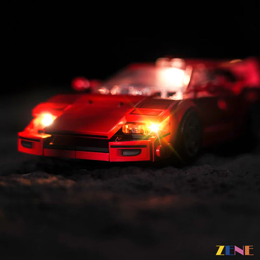 Kit de iluminación para el supercoche LEGO Ferrari F40 n.° 76934
