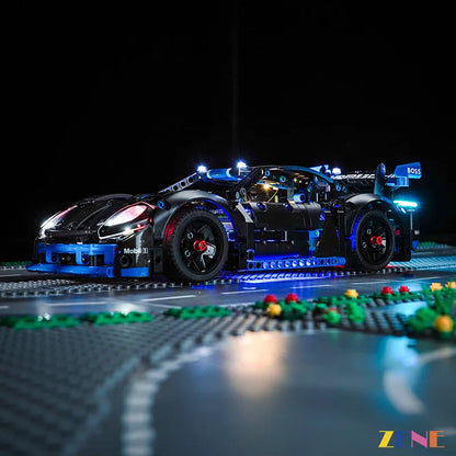 Kit de iluminación para el coche de carreras LEGO Porsche GT4 e-Performance n.° 42176