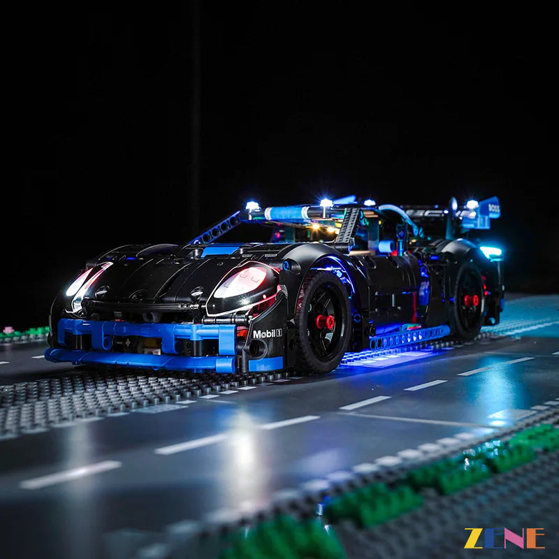 Kit de iluminación para el coche de carreras LEGO Porsche GT4 e-Performance n.° 42176