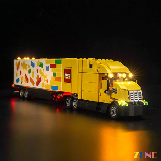 Kit de iluminación para el camión de reparto amarillo LEGO n.° 60440