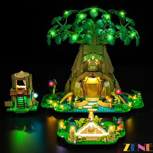 Kit de iluminación para LEGO Gran Árbol Deku 2 en 1 n.° 77092 (The Legend of Zelda™)