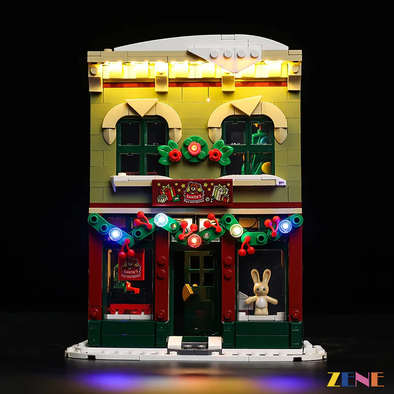 Kit de iluminación LEGO Holiday Main Street n.° 10308 (versión navideña)