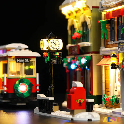 Kit de iluminación LEGO Holiday Main Street n.° 10308 (versión navideña)