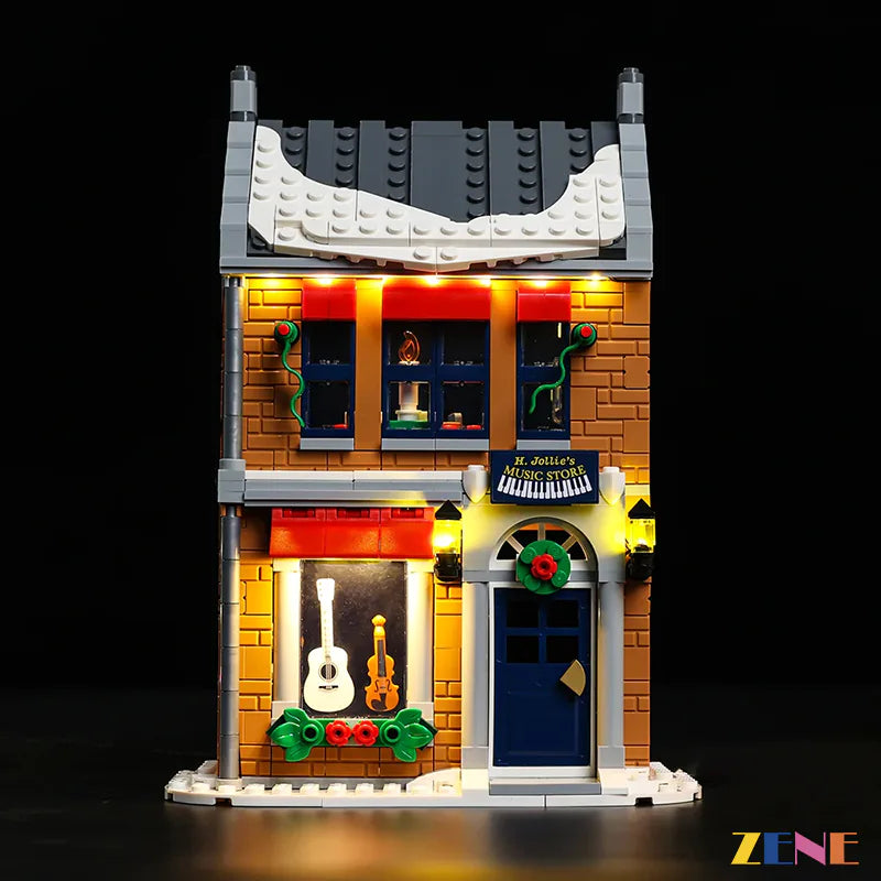 Kit de iluminación LEGO Holiday Main Street n.° 10308 (versión navideña)