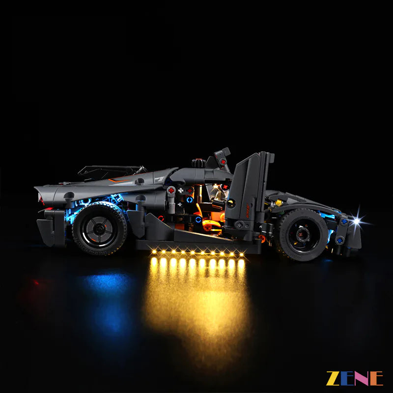 Kit de iluminación para Koenigsegg Jesko Absolut Hypercar n.° 42173 y n.° 42184 LEGO 