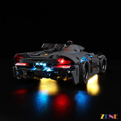 Kit de iluminación para Koenigsegg Jesko Absolut Hypercar n.° 42173 y n.° 42184 LEGO 