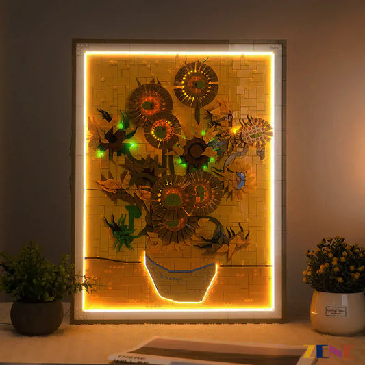 Kit de iluminación para LEGO Vincent van Gogh Girasoles Art #31215 