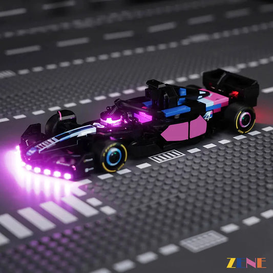 Kit de iluminación para el coche de carreras LEGO BWT Alpine F1 A524 n.° 77248 