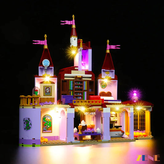 Kit de iluminación para LEGO El Castillo de La Bella y la Bestia n.° 43196