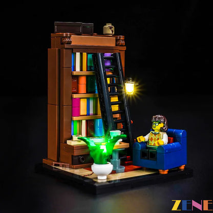 Kit de iluminación para LEGO Los libros son mi pasión #40698