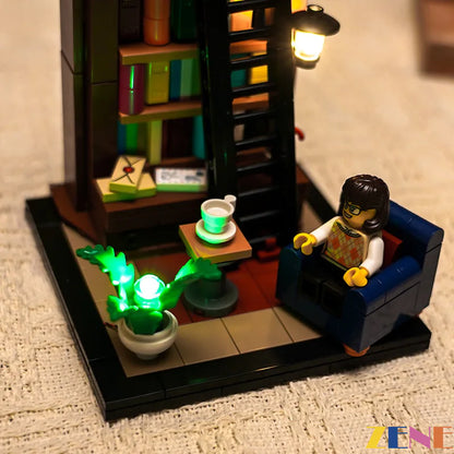 Kit de iluminación para LEGO Los libros son mi pasión #40698