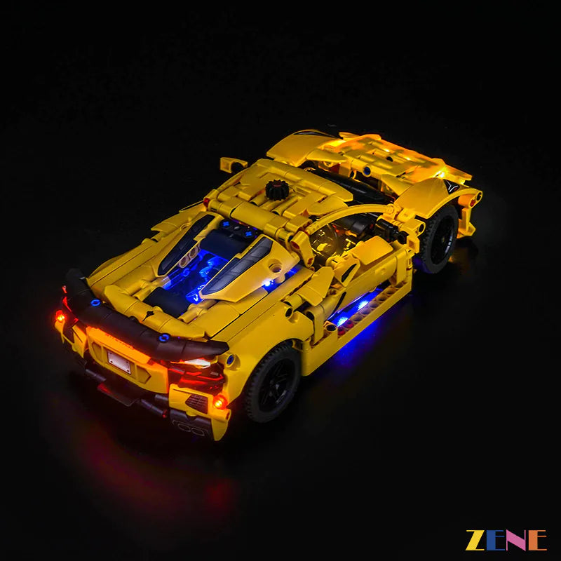 Light Kit for LEGO Chevrolet Corvette Stingray #42205