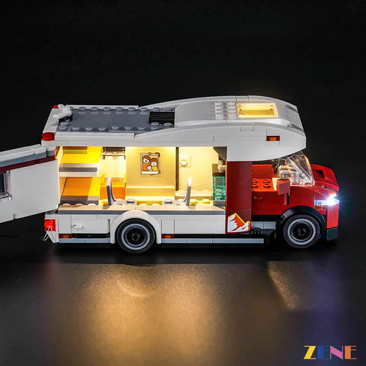 Kit de iluminación para LEGO Adventure Camper Van Holiday n.° 60454 (City) 