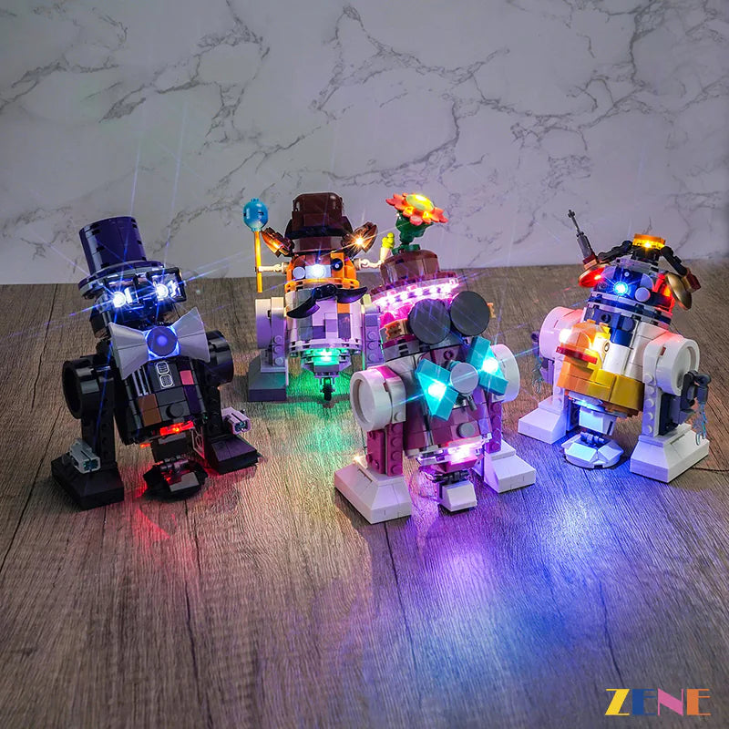 Kit de iluminación para LEGO Creative Play Droid Builder n.° 75392