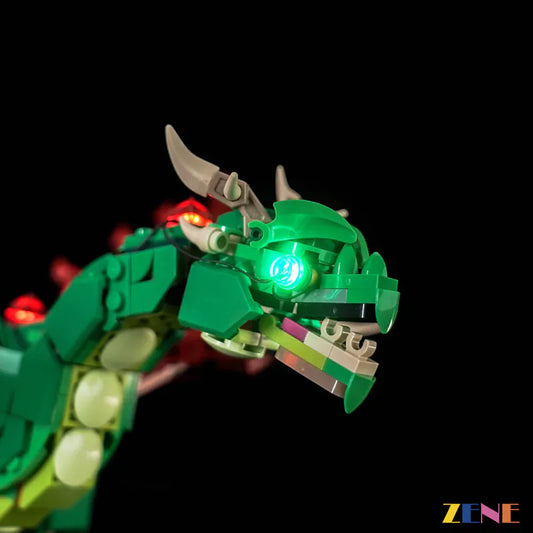Kit de iluminación para LEGO Medieval Dragon n.° 31161