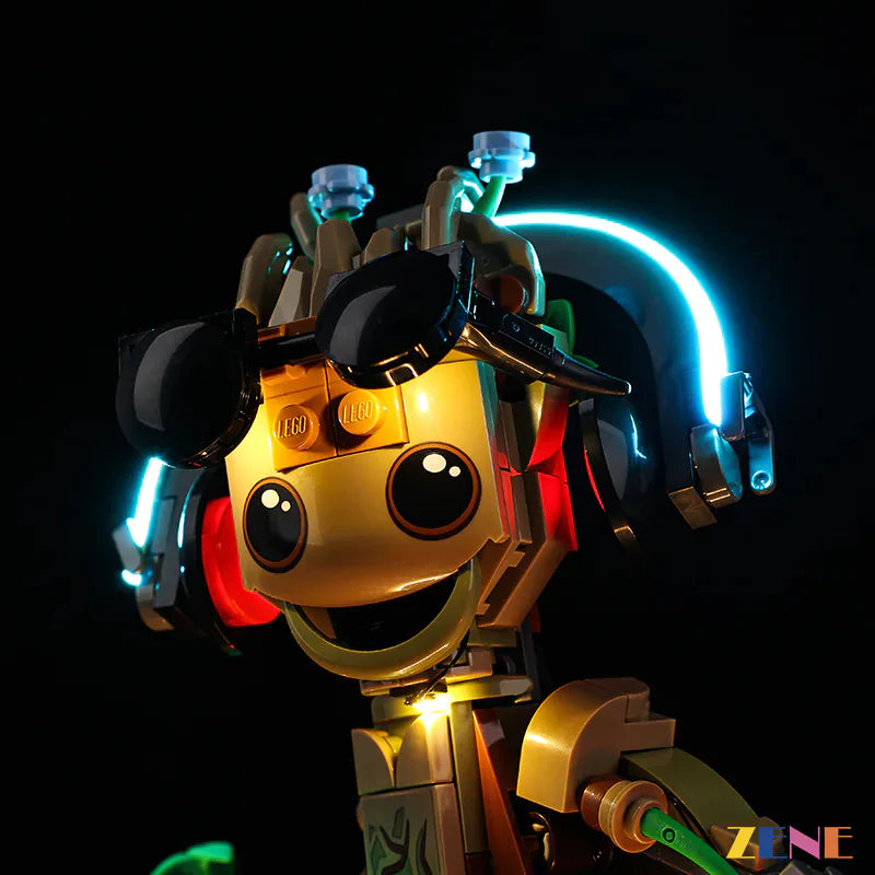 Kit de iluminación para LEGO Marvel Dancing Groot n.° 76297