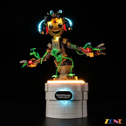 Kit de iluminación para LEGO Marvel Dancing Groot n.° 76297