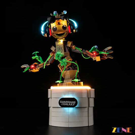 Kit de iluminación para LEGO Marvel Dancing Groot n.° 76297