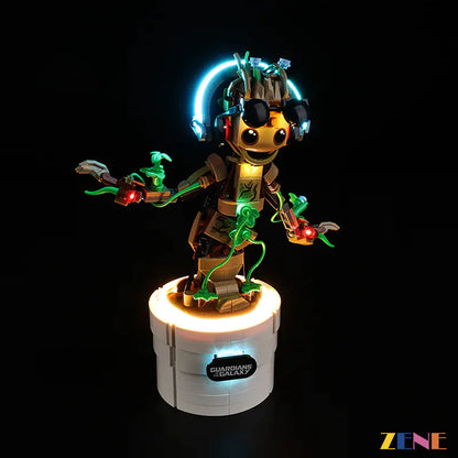 Kit de iluminación para LEGO Marvel Dancing Groot n.° 76297