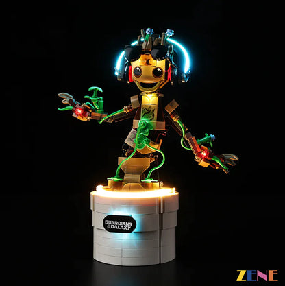 Kit de iluminación para LEGO Marvel Dancing Groot n.° 76297