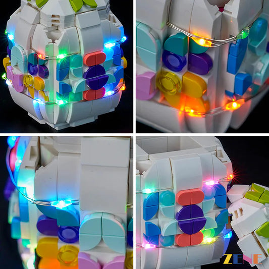 Kit de iluminación para huevo de Pascua decorativo LEGO n.° 40816