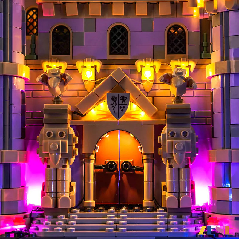 Kit de iluminación para el Castillo LEGO de La Bella y la Bestia n.° 43263 