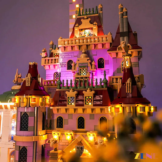 Kit de iluminación para el Castillo LEGO de La Bella y la Bestia n.° 43263 