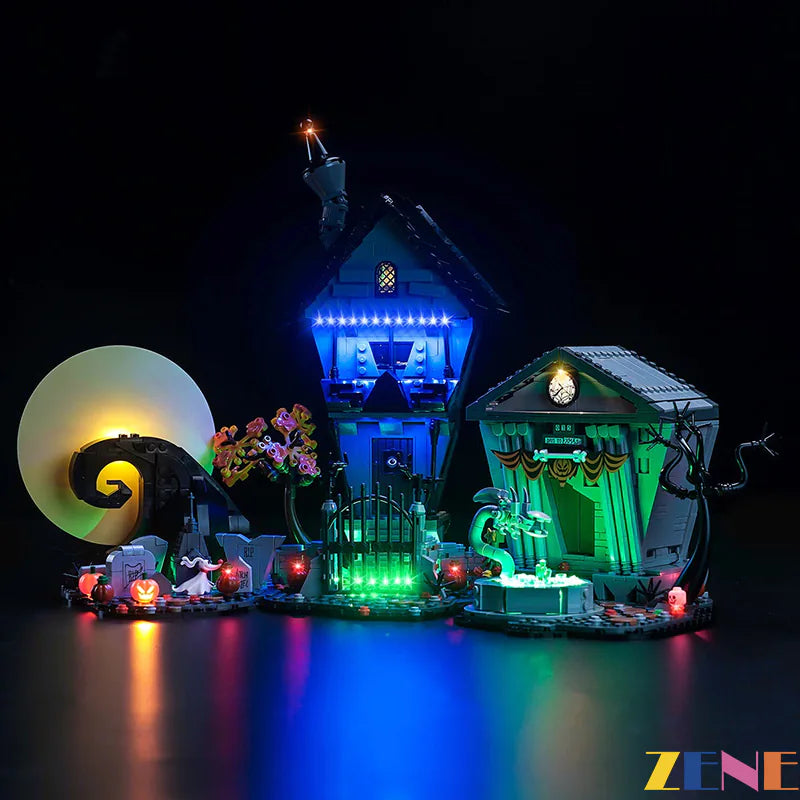 Light Kit for LEGO Tim Burton's The Nightmare Before Christmas #21351