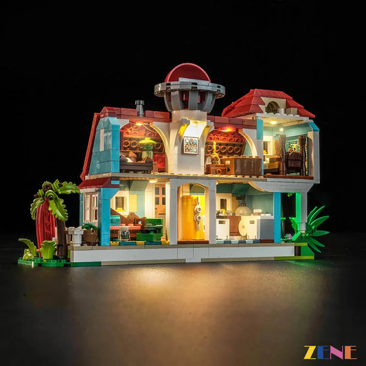 Kit de iluminación para LEGO Lilo y Stitch Beach House n.° 43268 