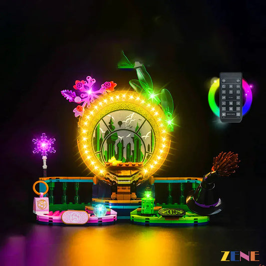 Kit de iluminación para figuras LEGO Elphaba Glinda n.° 75682