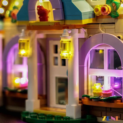 Kit de iluminación para la Clínica Veterinaria LEGO para Caballos y Mascotas n.° 42651 