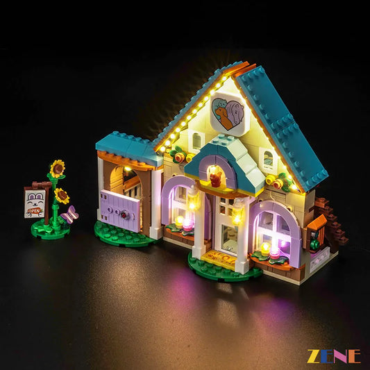 Kit de iluminación para la Clínica Veterinaria LEGO para Caballos y Mascotas n.° 42651 